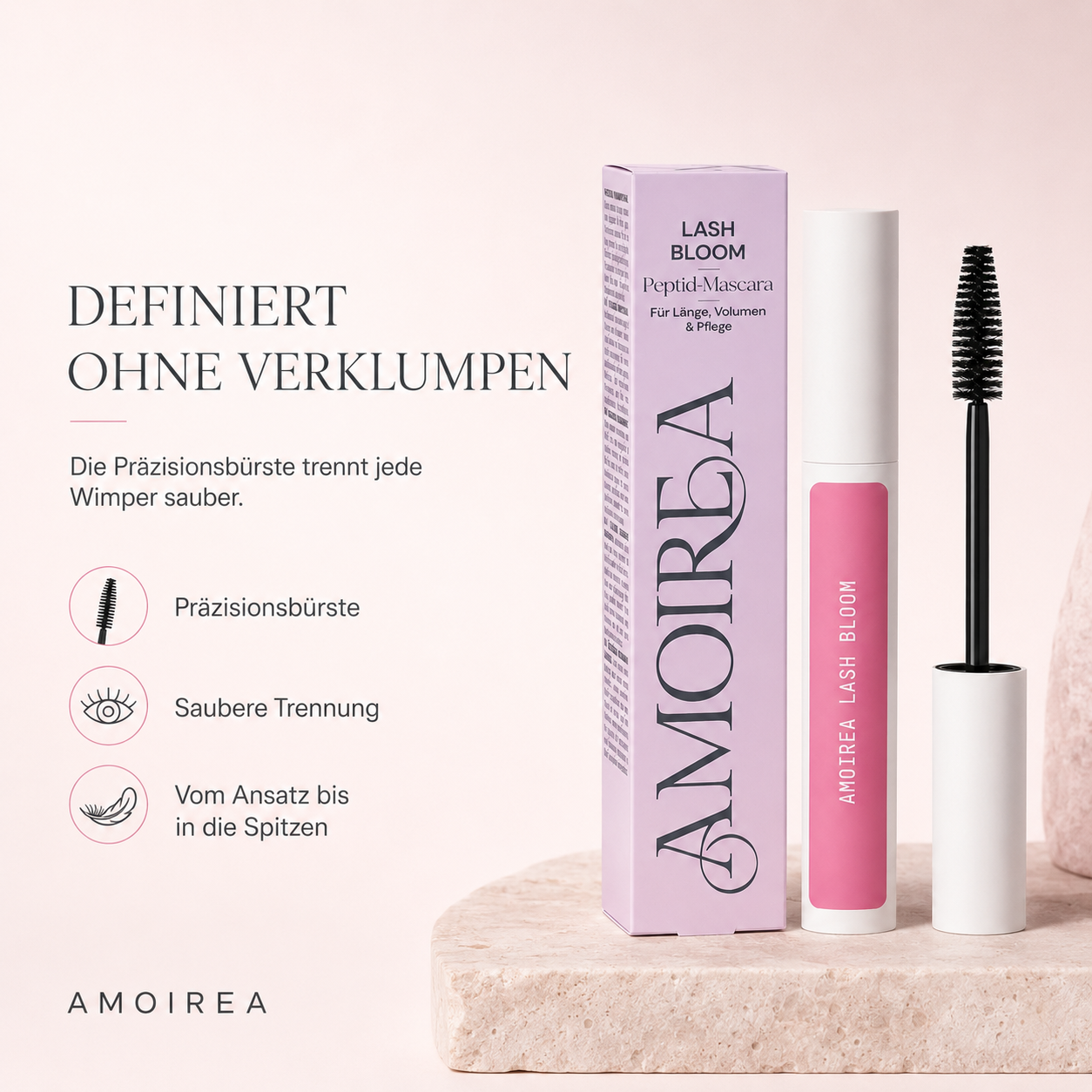 AMOIREA Lash Bloom – Peptide Mascara