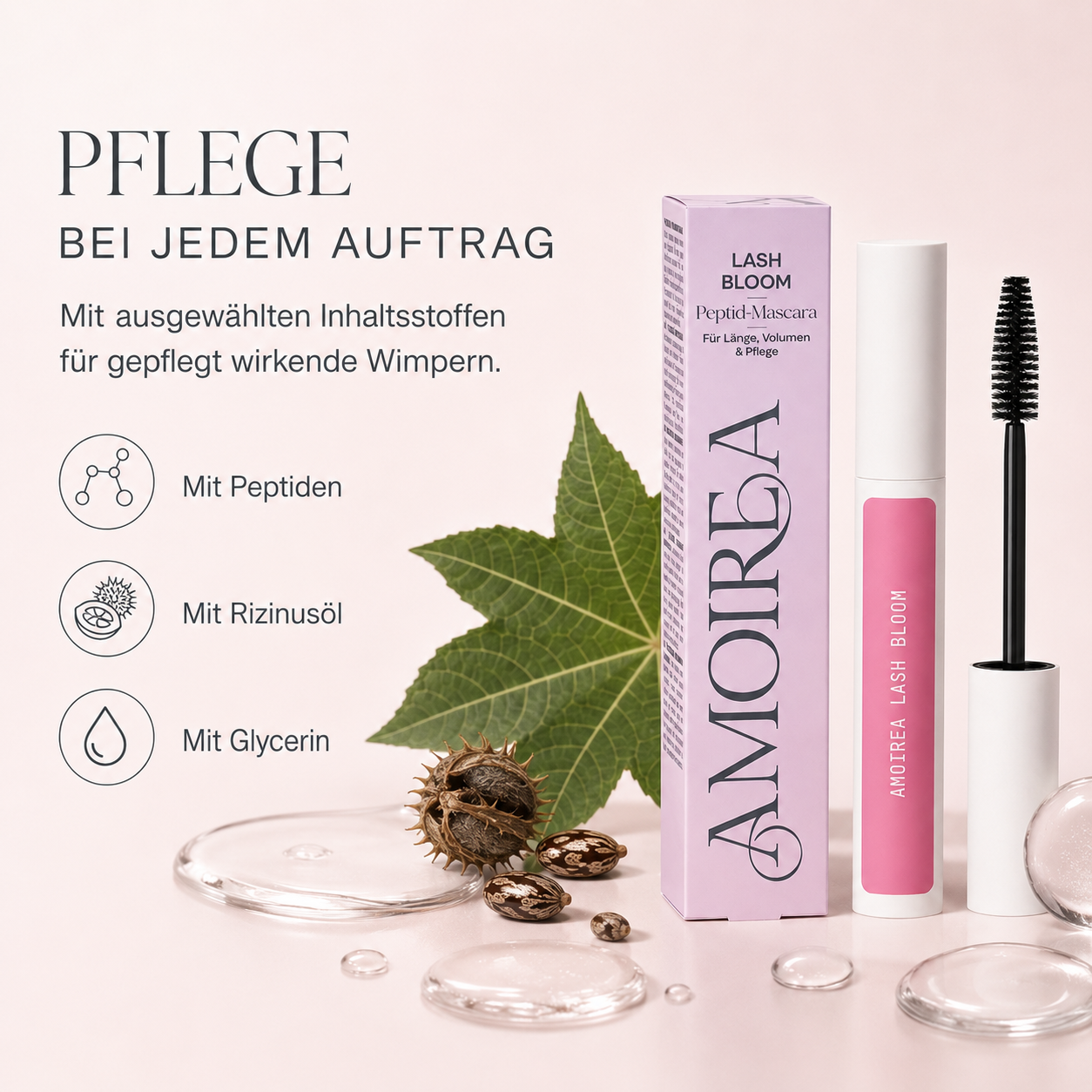 AMOIREA Lash Bloom – Peptide Mascara
