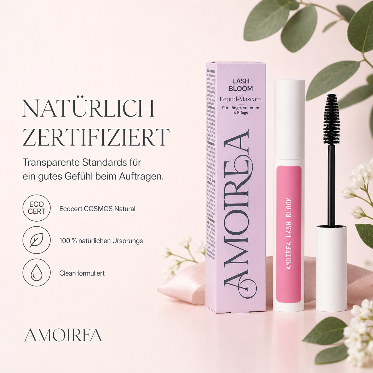 AMOIREA Lash Bloom – Peptide Mascara